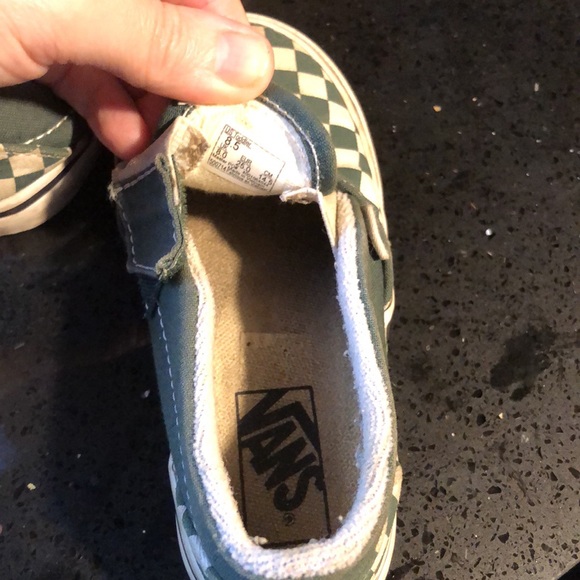 Vans toddler checkered slide ons - Picture 4 of 4